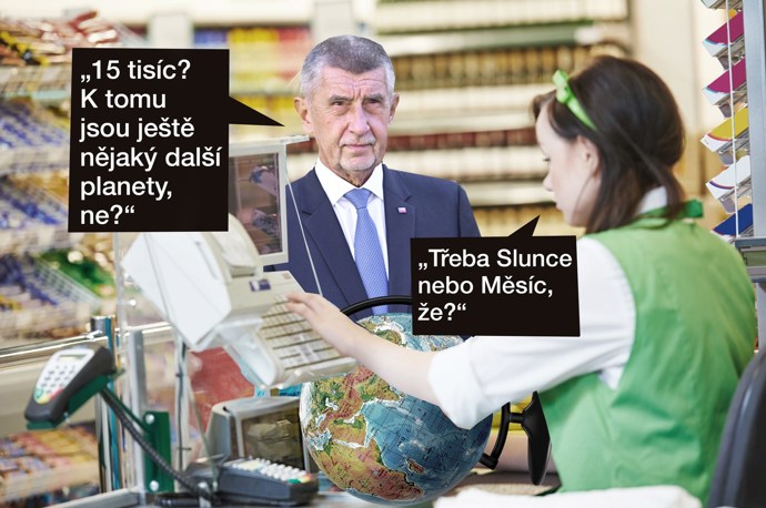 TMBK si vystřelil z Andreje Babiše.