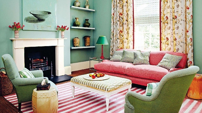 Barvy hrají obrovskou roli při formování atmosféry interiéru.