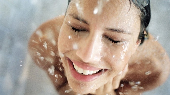 Ranní sprcha – půl zdraví.