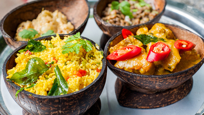 Kreolská kuchyně, to jsou ryby, plody moře... a spousta rýže.