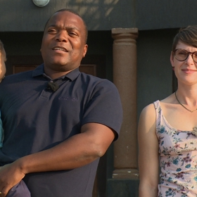 Lucka s manželem a nejmladším synem.