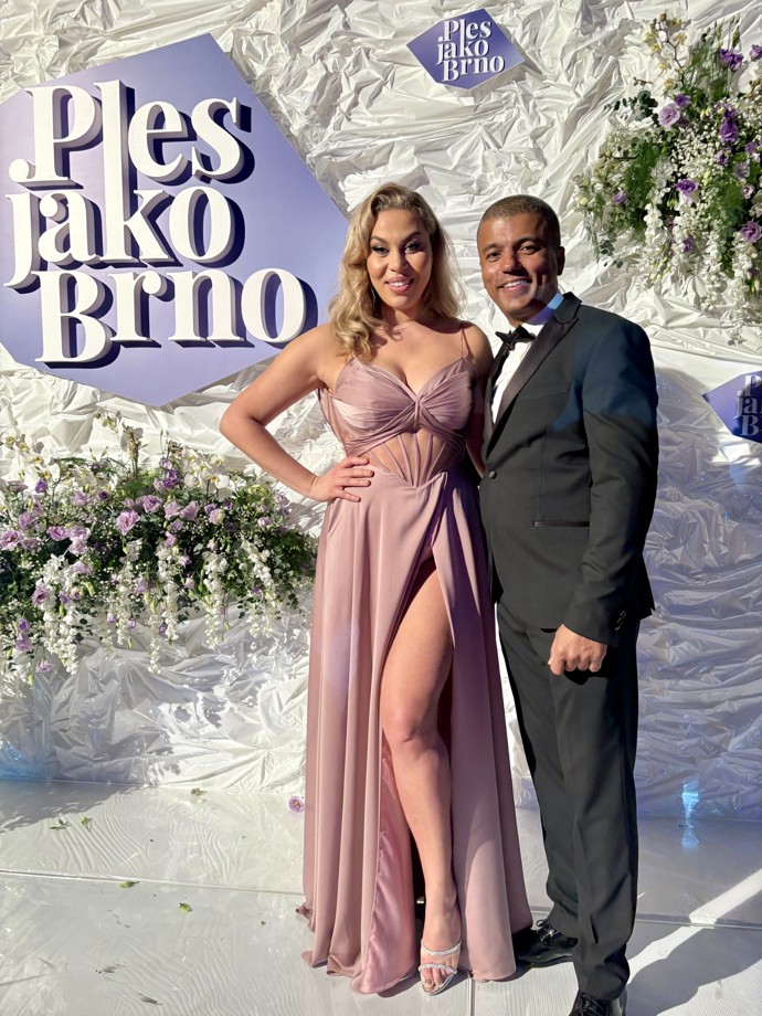 Zuzana Gamboa a Rey Koranteng.