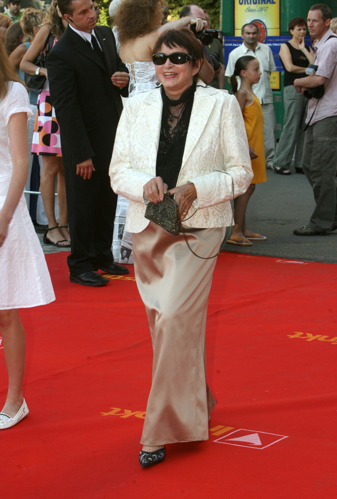 Režisérka Věra Chytilová.