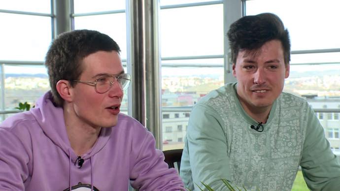 Daniel Krejčík a Matěj Stropnický se přes noc stali miláčky českého národa. 