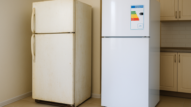 Stará lednice vs. nová: Kolik můžete ušetřit na elektřině