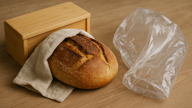 Chléb vydrží déle, když se vyhnete této časté chybě při skladování