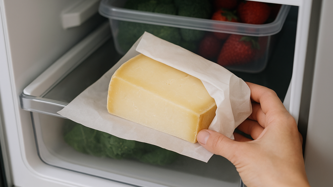 Největší chyba při skladování sýrů: proč je plast špatnou volbou