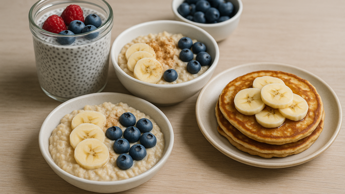 Snídaně připravená večer: 5 minut práce, stabilní energie ráno