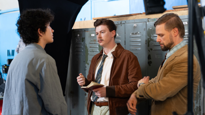 FOTO: Adam Mišík hraje v seriálu Metoda Markovič: Straka mladého vyšetřovatele.