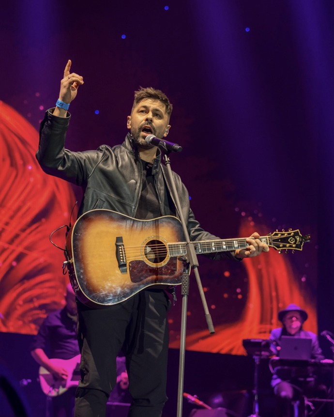 Z koncertu pro Patrika Hezuckého. 