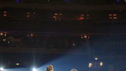 FOTO: Leoš Mareš byl statečný.