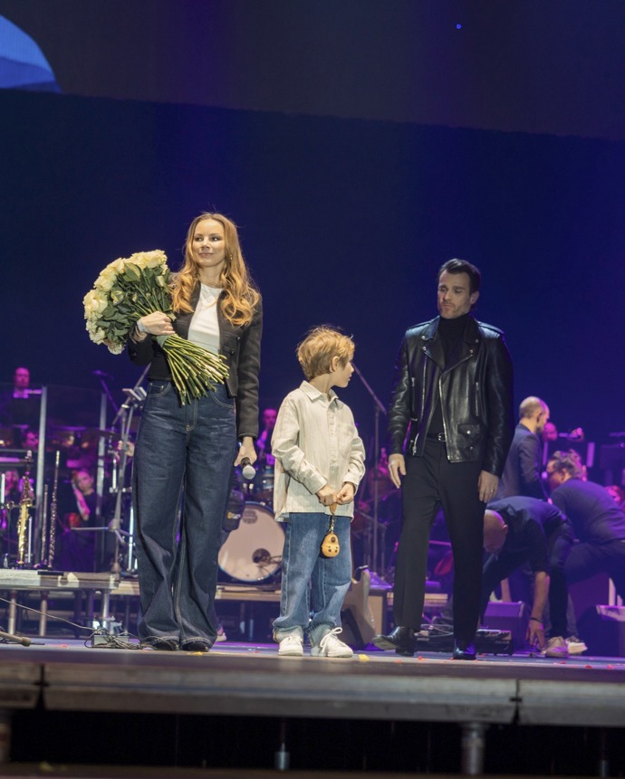 O nejdojemnější moment se postarala Nikola Hezucká se synem Oliverem. 