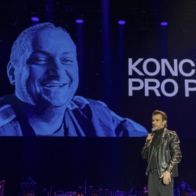 Leoš Mareš akci moderoval. 