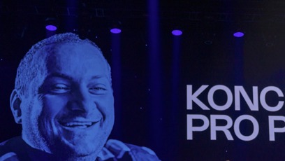 FOTO: Leoš Mareš akci moderoval.