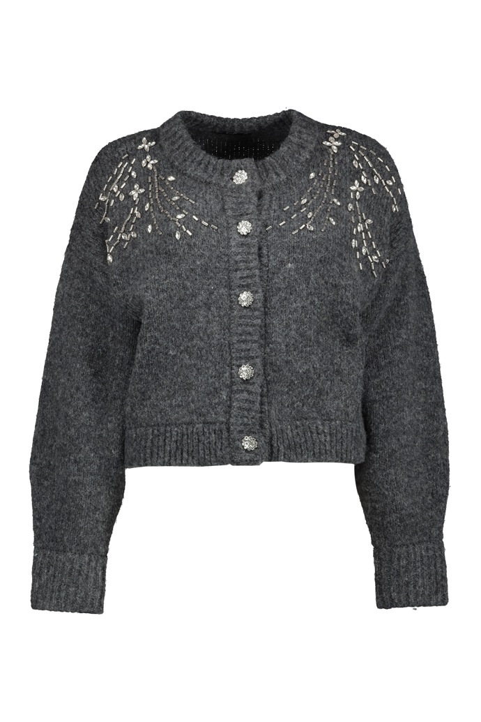 Kardigan se stříbrnými detaily, F&F, 899 Kč