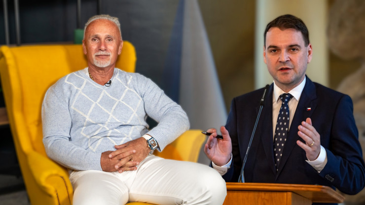 Miliardář Chlad se ostře zastal Macinky. Pohrozil potokem slz, pak vzal zpátečku