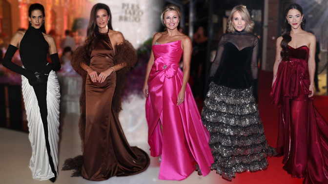 Nejkrásnější róby a největší propadáky z Plesu jako Brno: Podívejte se, kdo zazářil a kdo šlápl vedle