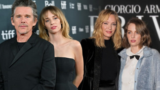 Uma Thurman, Ethan Hawke, Maya Hawke