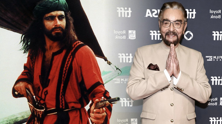 Kabir Bedi slaví osmdesátiny.