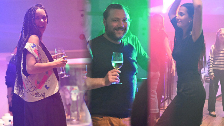 Herci a zpěváci z muzikálu Ledové království zapařili na lodi. 