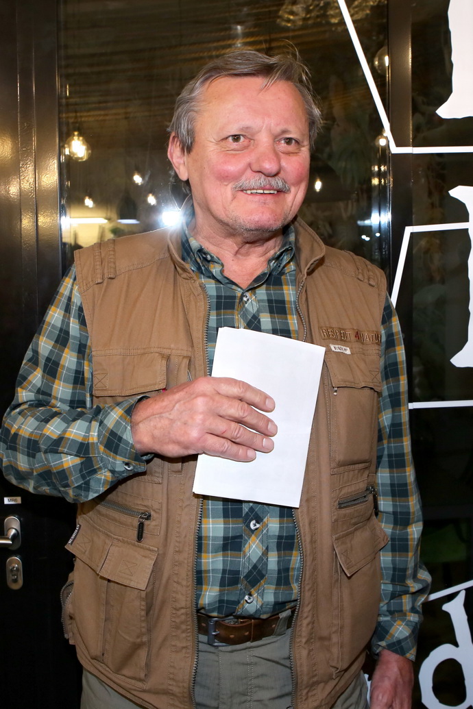 Sympatický herec Svatopluk Skopal.