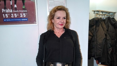 FOTO: Marcela Karleszová Hesová na křtu CD Draculy.