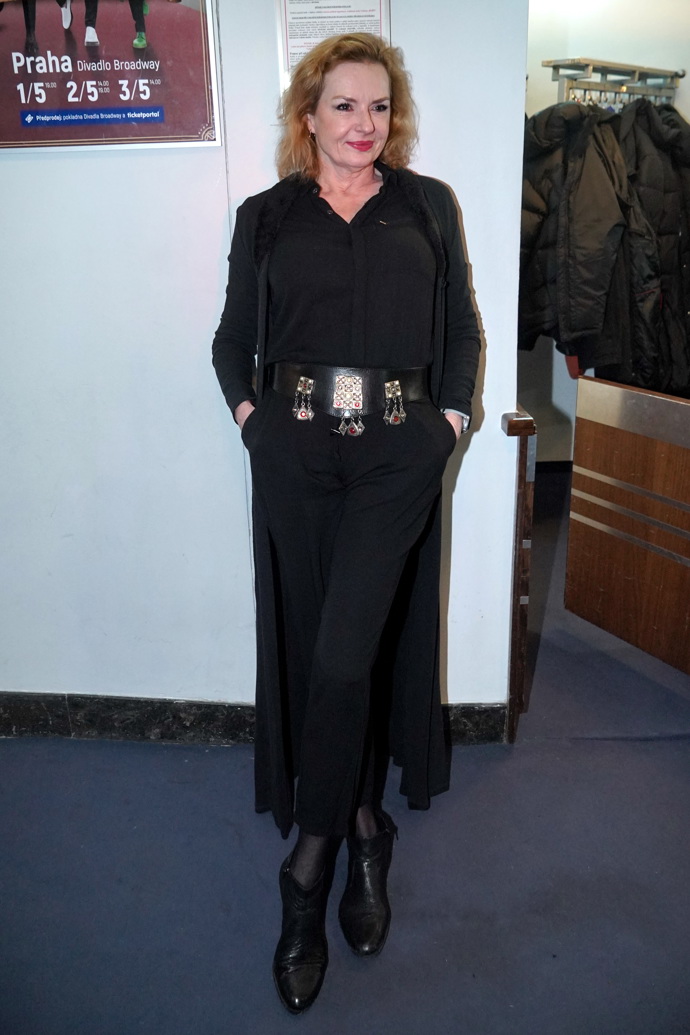 Marcela Karleszová Hesová na křtu CD Draculy.