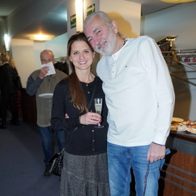 Daniel Hůlka s manželkou Barborou.