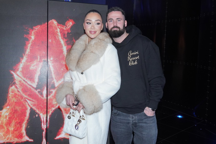 Matěj Dejdar na aktuálním snímku se svou přítelkyní Veronicou Biasiol. 