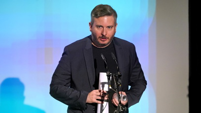 FOTO: Film Na plech získal Českého lva od fanoušků. Převzal ho režisér Martin Pohl alias Řezník.