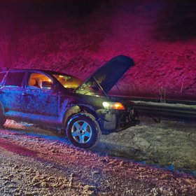 Ledovka potrápila řidiče ve Středočeském kraji.