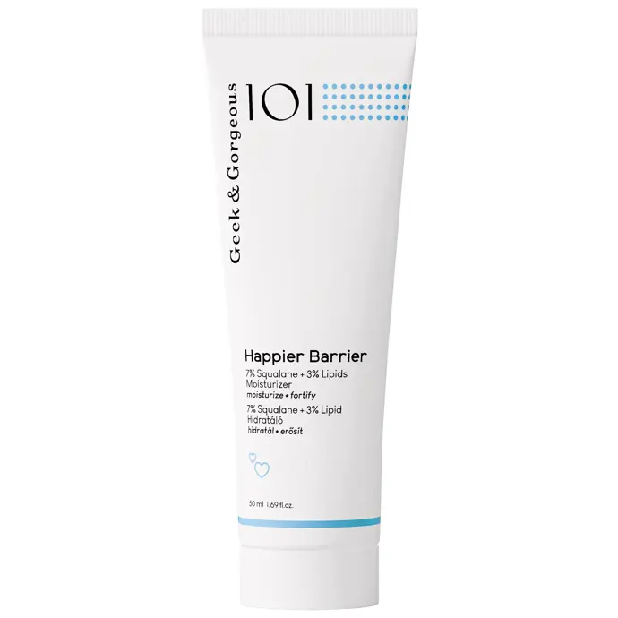 Značka Geek&Gorgeous nabízí i odličovací produkty a skvělý je účinný čistící balzám, který rozpustí i dlouhotrvající voděodolný make-up a opalovací krém. Mighty Melt, 325 Kč