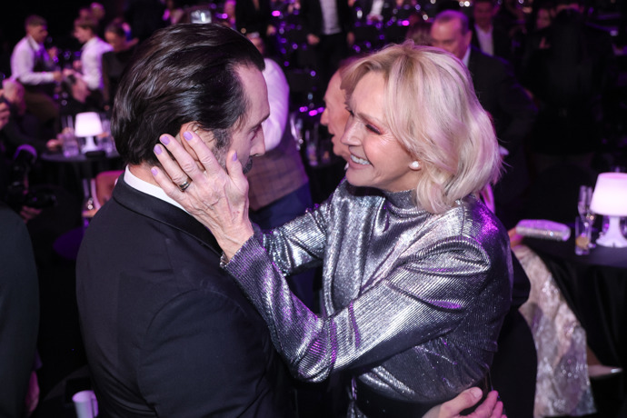 K vítězství v Českém slavíkovi mu přála jako jedna z prvních. 