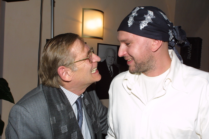 S fotografem Jakubem Ludvíkem, jehož fotografie si Kodet oblíbil. 