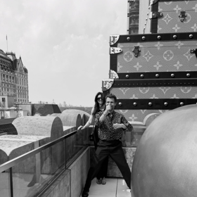 Monika Marešová s manželem Leošem.