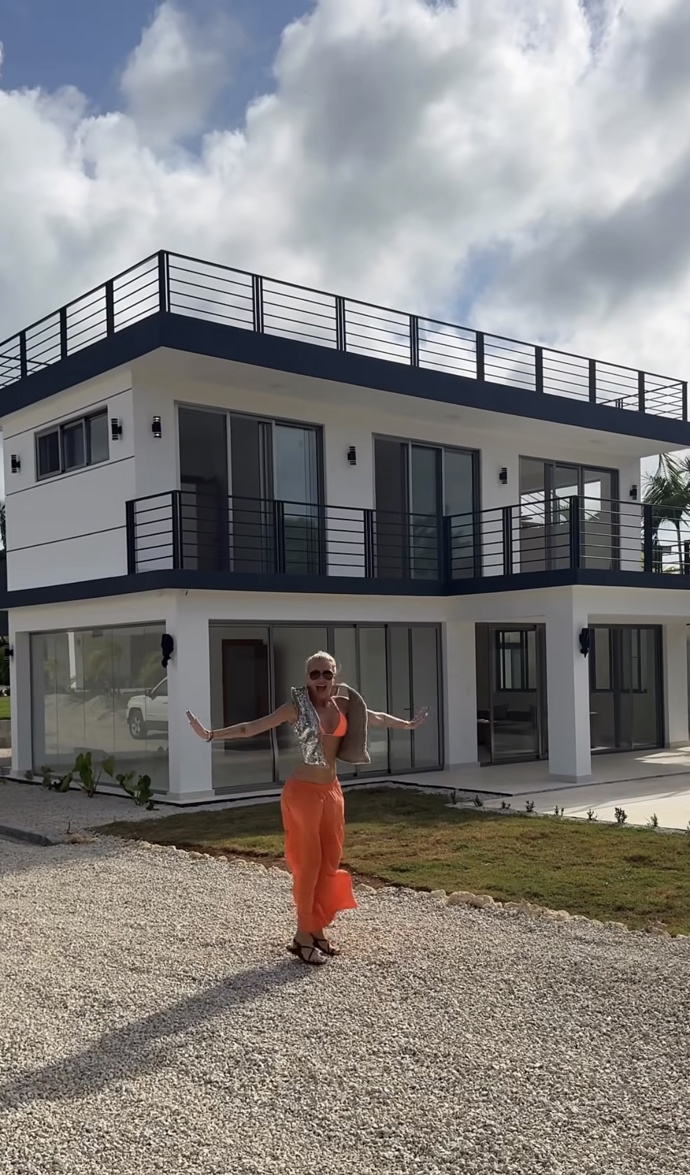 Simona Krainová má vilu v Dominikánské republice. 