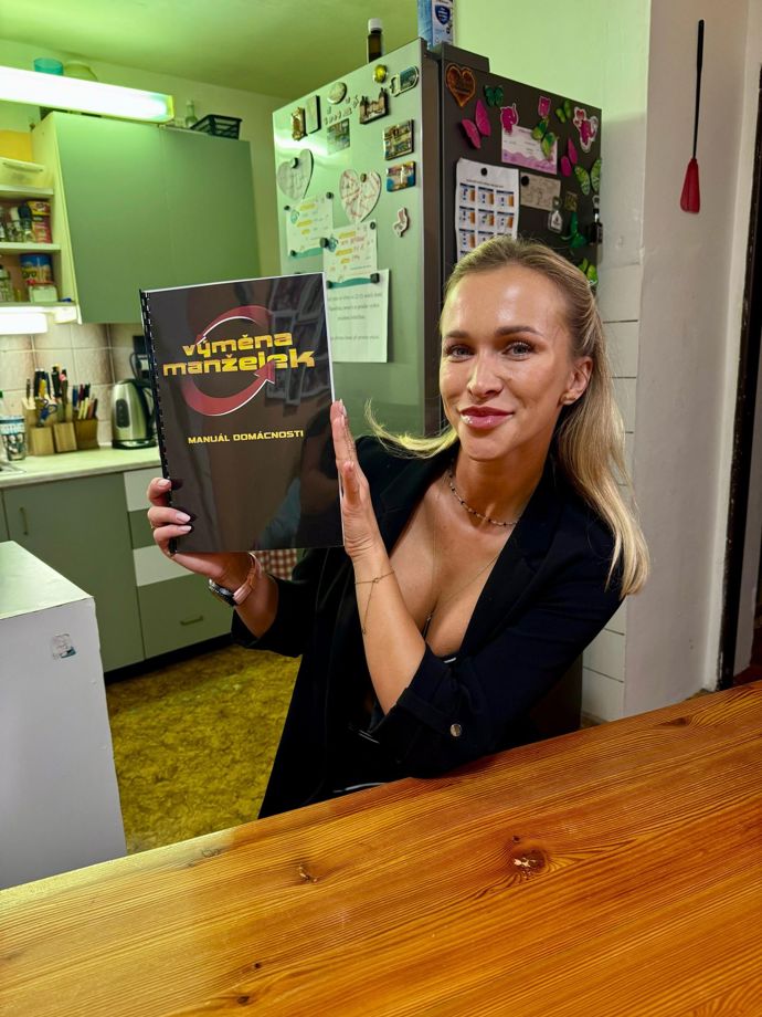 Nela Slováková ve Výměně manželek. 