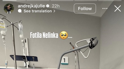 FOTO: Andrea Nguyen je v nemocnici.