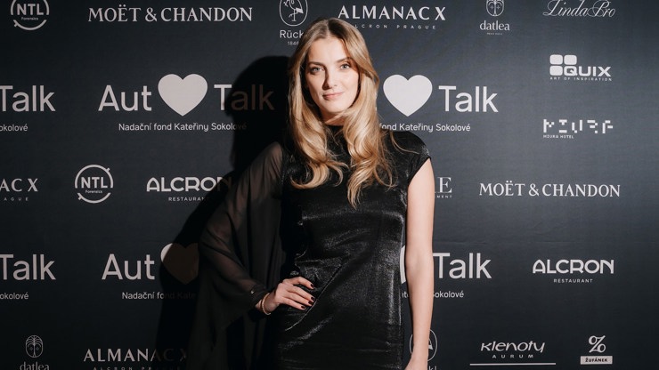 Modelka Denisa Dvořáková.