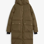 Vodopudivý péřový kabát s reflexními prvky, bonprix, 2249 Kč