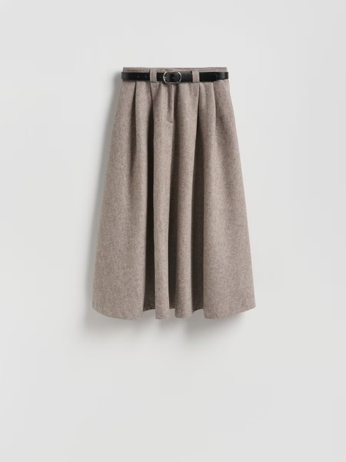 Sukně ze směsi vlny, Reserved, 999 Kč