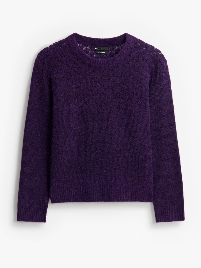 Svetr s příměsí vlny z alpaky, Mohito, 1299 Kč