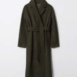 Volný vlněný kabát s páskem, & Other Stories, 6490 Kč