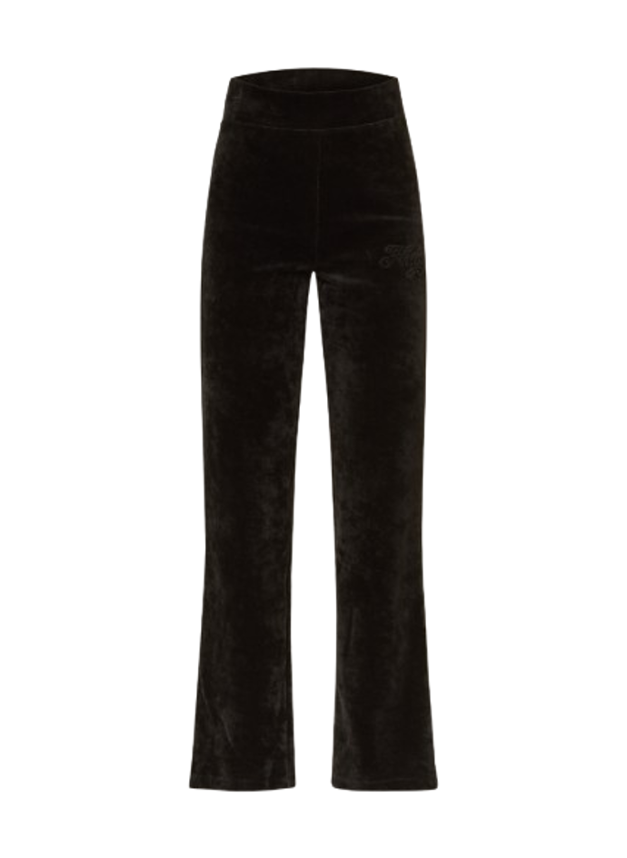 Sametové kalhoty střihu bootcut, HUGO, 2500 Kč