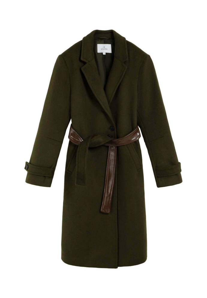 Kabát s kontrastním páskem, Scalpers, 5537 Kč