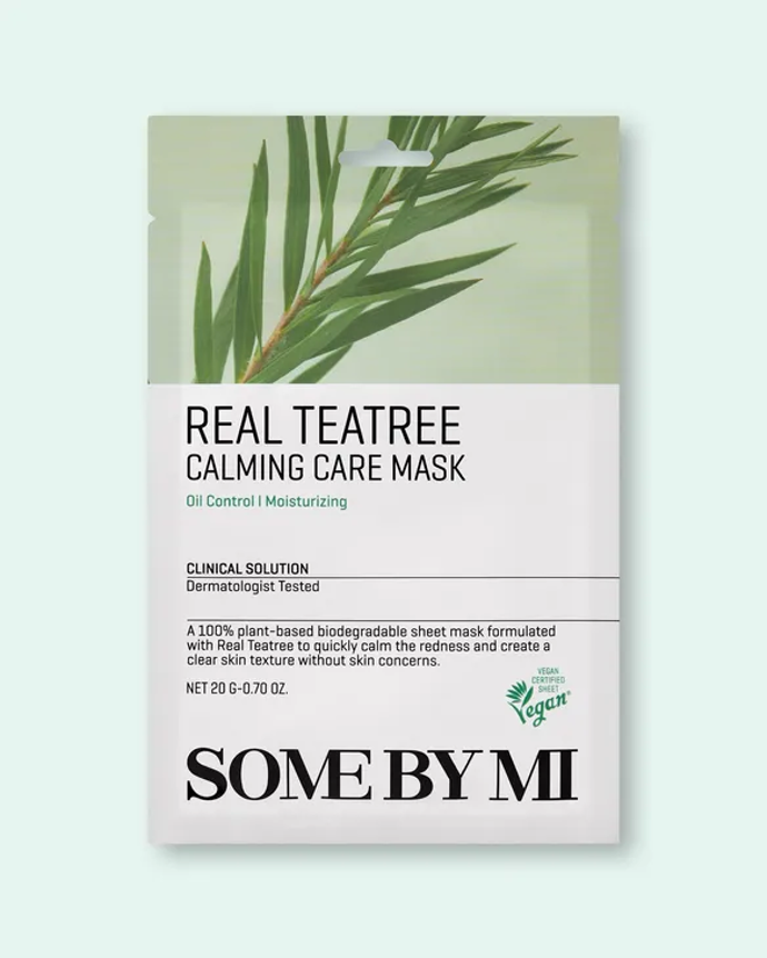 Plátýnková pleťová maska s tea tree,
Some By Mi, 43 Kč