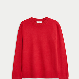 Svetr s výstřihem ke krku, Marks&Spencer, 699 Kč