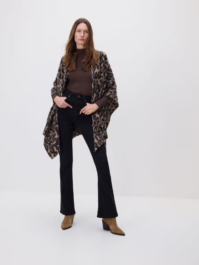 Pončo s leopardím vzorem, Reserved, 699 Kč