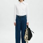 Džíny s širokými nohavicemi, Selected Femme, 2447 Kč