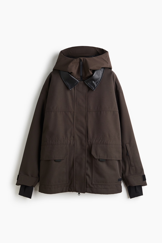 Lyžařská bunda s límcem, H&M, 3999 Kč